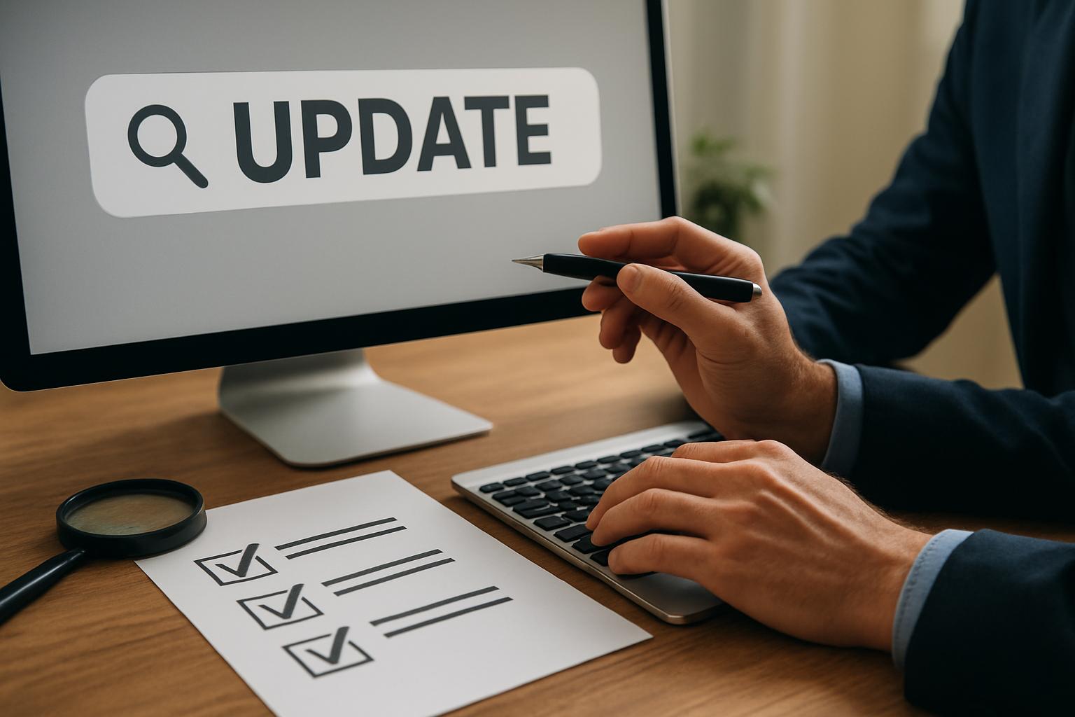 Что такое апдейты в поисковых системах?. Короткий практический чек-лист после апдейта